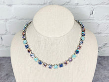Load image into Gallery viewer, Swarovski Crystal Pastel Blossoms Necklace