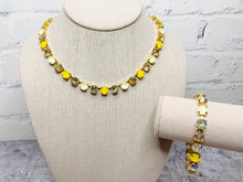 Load image into Gallery viewer, Swarovski Crystal Pineapple Yellow Necklace