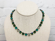 Load image into Gallery viewer, Swarovski Crystal Jungle Green Necklace