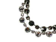 Load image into Gallery viewer, Swarovski Crystal Two-Strand Gatsby Platinum Necklace