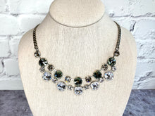 Load image into Gallery viewer, Swarovski Crystal Two-Strand Gatsby Platinum Necklace