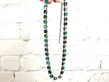 Load image into Gallery viewer, Swarovski Crystal Jungle Green Necklace
