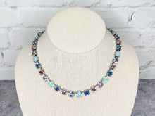 Load image into Gallery viewer, Swarovski Crystal Pastel Blossoms Necklace
