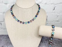 Load image into Gallery viewer, Swarovski Crystal Pastel Blossoms Necklace
