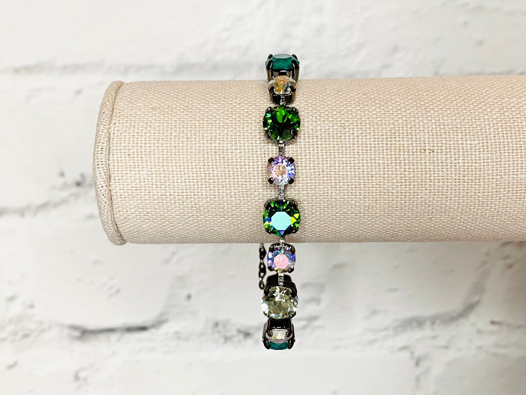 Swarovski Crystal Jungle Green Bracelet