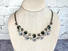 Load image into Gallery viewer, Swarovski Crystal Two-Strand Gatsby Platinum Necklace
